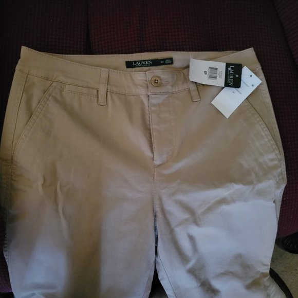 Lauren Ralph Lauren khakis, size 8 P - Picture 2 of 2